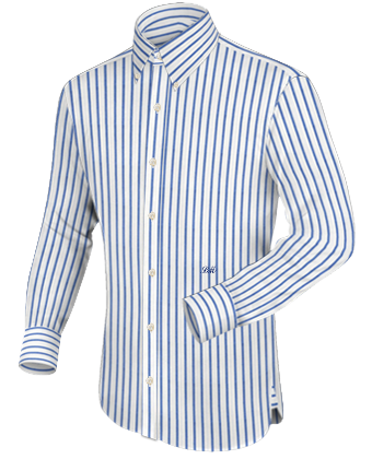 16.5x38 Dress Shirt with Button Down