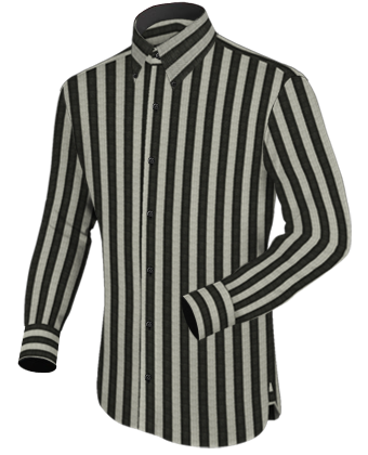 1950 Collar Shirt with Button Down