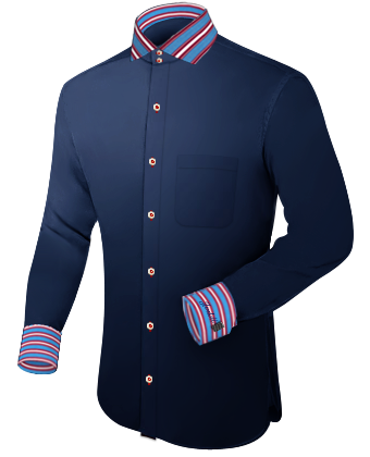 21 Inch Quality Shirts with Italian Collar 2 Button