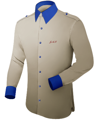 Best Priced White Shirts On Line with French Collar 2 Button