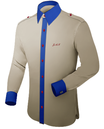 Best Quality Dress Shirts For Men with French Collar 1 Button