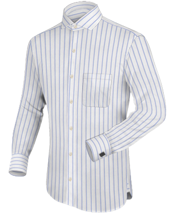Best Quality Mens Shirts with Italian Collar 1 Button