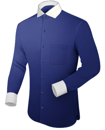 Big And Tall Dress Shirts Online with Italian Collar 1 Button