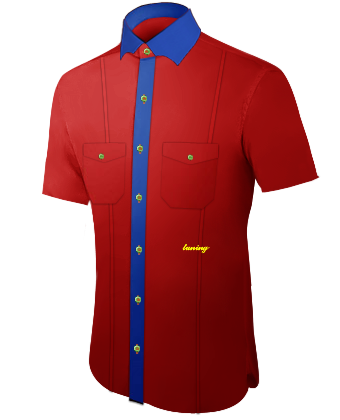 Buy Black Dress Shirts Slim Uk with Batman Collar