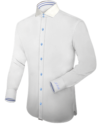 Buy Formal Shirts Online India with Italian Collar 2 Button