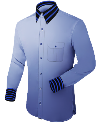 Cheap Black Mens Shirts with Button Down