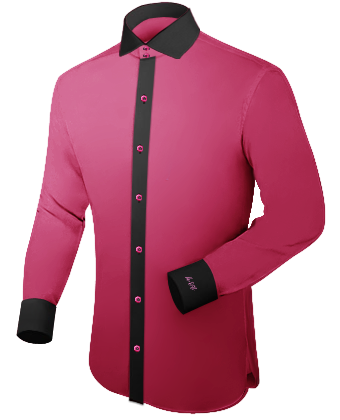 Cheap Make Your Own Shirts with Italian Collar 2 Button