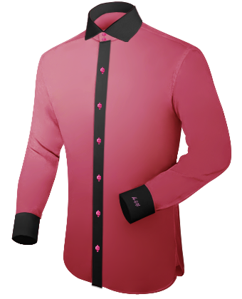 Cheap Mens Button Down Shirts with Italian Collar 2 Button