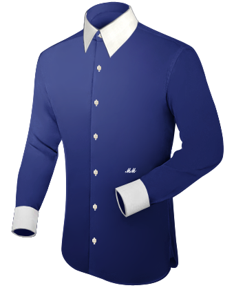 Cheap Mens Shirts with French Collar 1 Button
