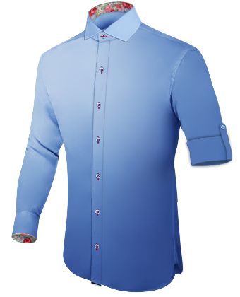 Cheapest Slim Fit Shirts with Italian Collar 1 Button