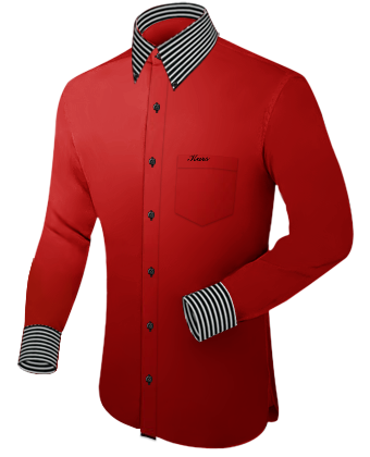 Collar Size 14 Dress Shirt with Button Down