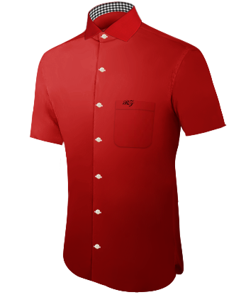 Create Own Shirt Uk with Italian Collar 1 Button