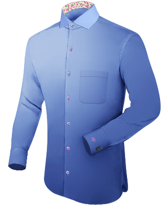 Custum Shirts with Italian Collar 1 Button