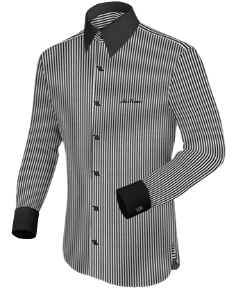 Design You Own Dress Shirt with French Collar 1 Button