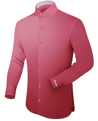 Discount Mens Shirts Uk with Italian Collar 2 Button