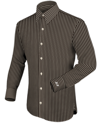 Discount Slim Fit Shirts with French Collar 1 Button