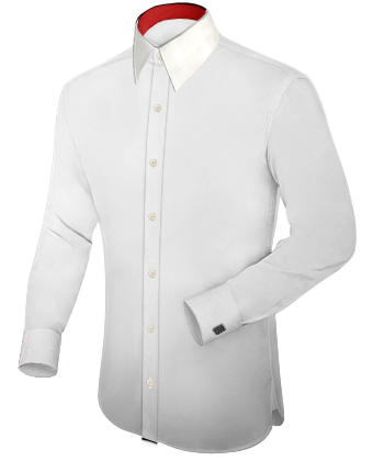 Dress Clothes For Men Sale with French Collar 1 Button