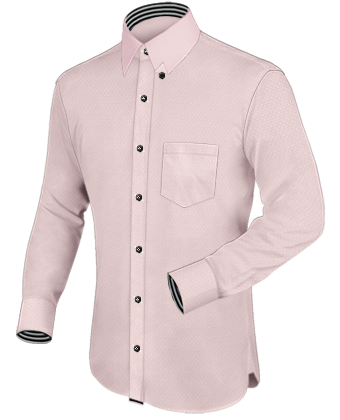 Dress Shirt 18 32 33 with Hidden Button