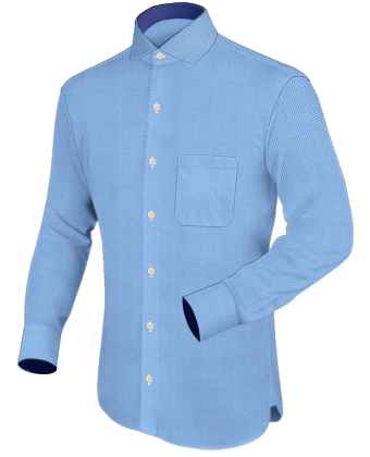 Dress Shirt 20 Neck with Italian Collar 1 Button