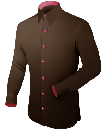 Dress Shirt Design with French Collar 2 Button