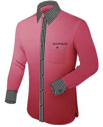 Dress Shirt Sizes with French Collar 2 Button