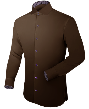 Dress Shirts From Philippines with Italian Collar 2 Button