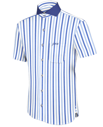 Eggplant Dress Shirts with Cut Away 1 Button