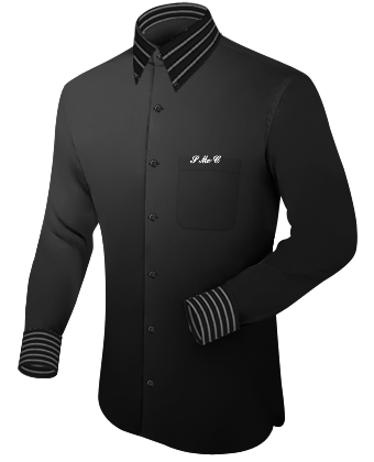 Electric Blue Dress Shirt with Button Down