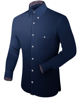 Extra Long Sleeved Shirt with Hidden Button