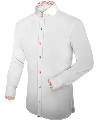Extra Slim Fitting Shirts with Cut Away 2 Button