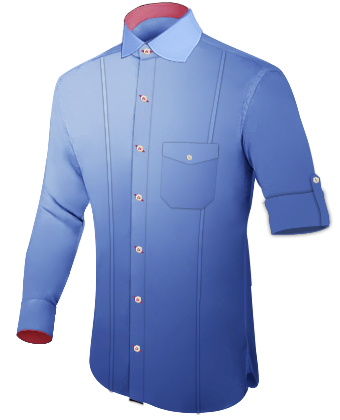 Fashion Shirts For Men Uk with English Collar
