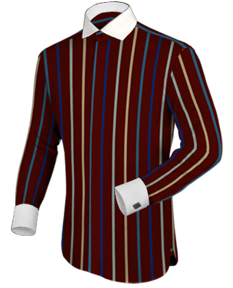 Finest Shirt Makers London with Italian Collar 1 Button