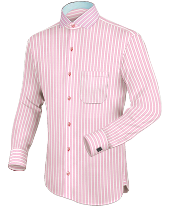 Fitted Shirts Montreal with Italian Collar 1 Button
