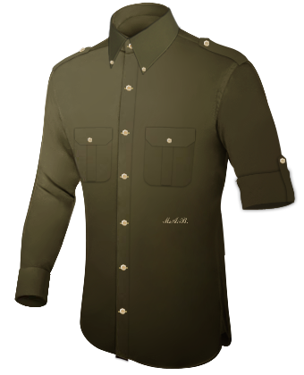 Formal Cufflinks with Button Down