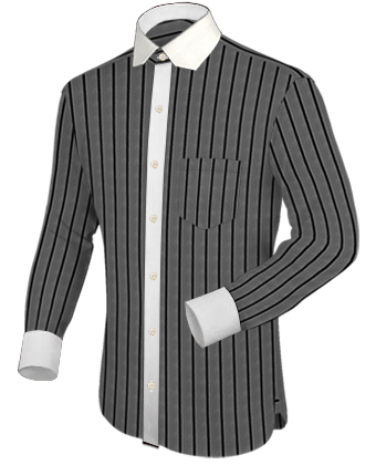 Formal Shirts Collar Type with Modern Collar