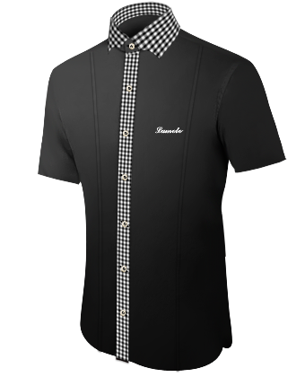Formal Slim Fit Shirts Online with Batman Collar