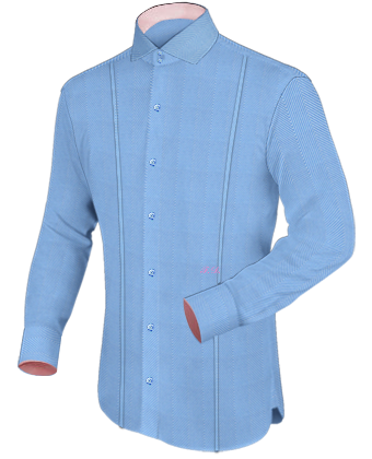 Full Cutawawy Collar Shirts with Italian Collar 2 Button