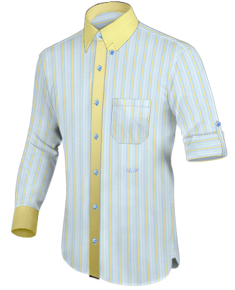 Funky Mens Shirts Uk with Hidden Button
