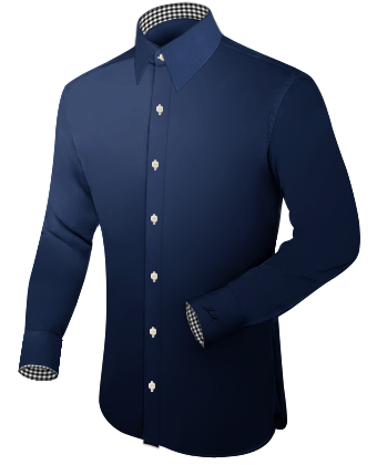 Hot Pink Shirts with French Collar 1 Button