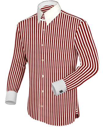 Light Blue Dress Shirts with Tab