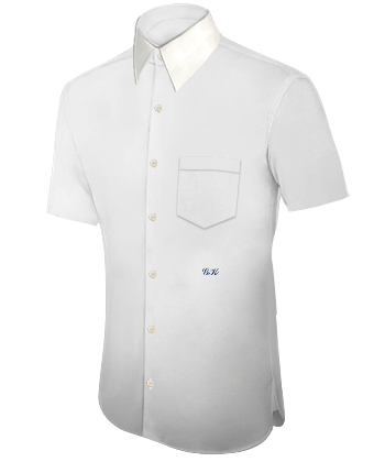 Lilac Double Cuff Shirt Marks with French Collar 1 Button