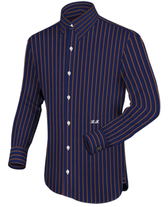Long Sleeve And Body with French Collar 1 Button