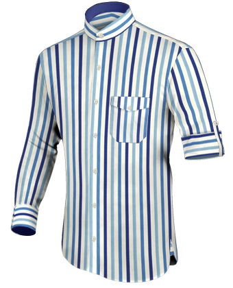 Mail Order Dress Shirts with Band