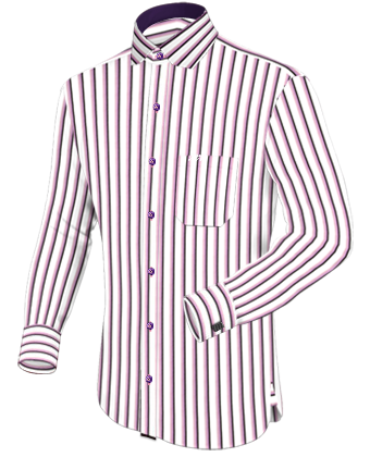 Mail Order Shirts with Modern Collar