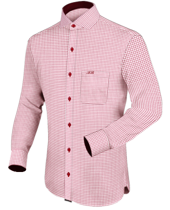 Makers And Suppliers Of Formal Shirts with Italian Collar 1 Button