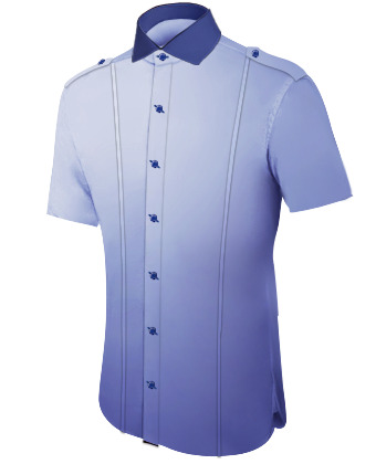 Mandarin Collar with Italian Collar 1 Button