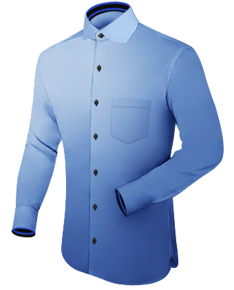 Men Orange Shirts with English Collar