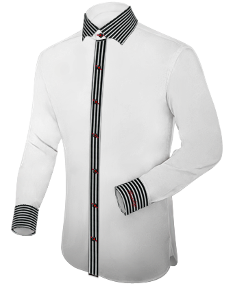 Mens Cheap Formal Shirts with Batman Collar