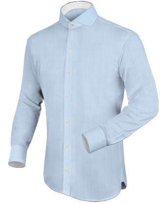 Mens Evening Shirt Concealed with Cut Away 2 Button