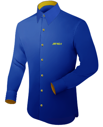 Mens Shirts On Sale with French Collar 1 Button